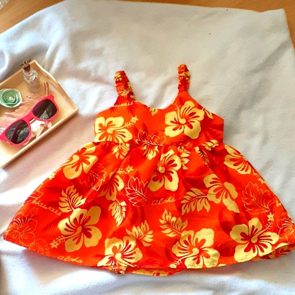 Authentic Hawaiian Cover Up Dress Size 2 - Picture 1 of 4